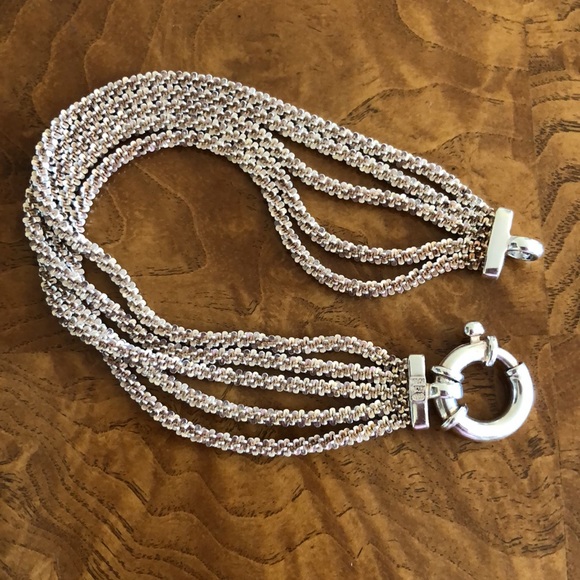 Milor Jewelry - Milor 925 Italy Diamond Cut Bracelet